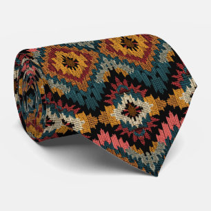 Cool Aztec pattern tiled Tie