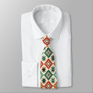 Cool Aztec Western tiled pattern  Tie
