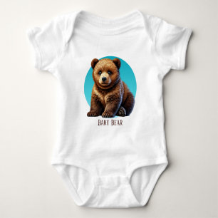 Cool baby bear customisable bodysuit