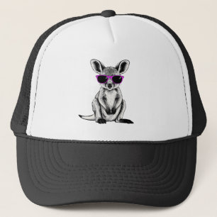 Cool Baby Kangaroo Joey  Trucker Hat