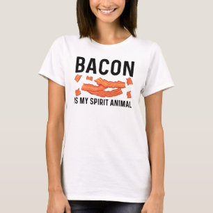Cool Bacon Art For Men Women Pig Pork Strips Break T-Shirt