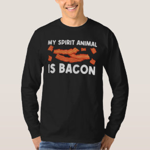 Cool Bacon Art For Men Women Pig Pork Strips Break T-Shirt