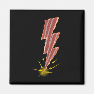Cool Bacon Design For Men Women Kids Meat Food Bac Magnet