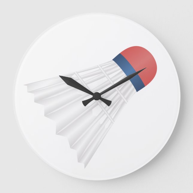 Cool Badminton Clock (Front)