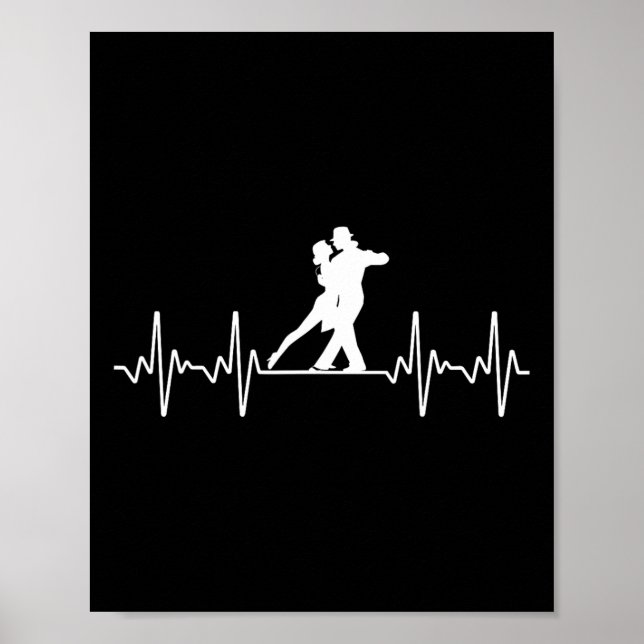 Cool Ballroom Design For Men Women Dancing Ballroo Poster (Front)