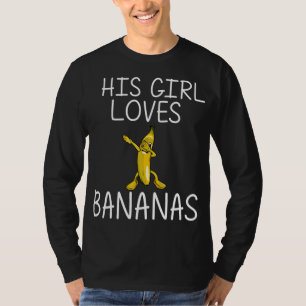 Cool Banana For Girls Kid Dabbing Yellow Sweet Tro T-Shirt