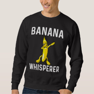 Cool Banana For Men Women Dabbing Yellow Sweet Tro Sweatshirt