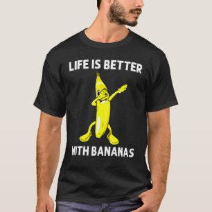 Cool Banana For Men Women Dabbing Yellow Sweet Tro T-Shirt