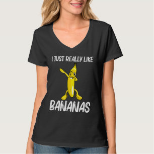 Cool Banana For Men Women Dabbing Yellow Sweet Tro T-Shirt