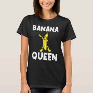 Cool Banana For Women Mum Dabbing Yellow Sweet Tro T-Shirt