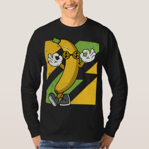 Cool Banana With Sunglasses Summer Fruit Art Lover T-Shirt