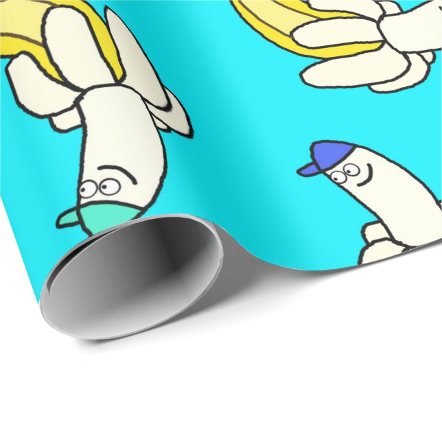Cool Bananas Wrapping Paper (Roll Corner)