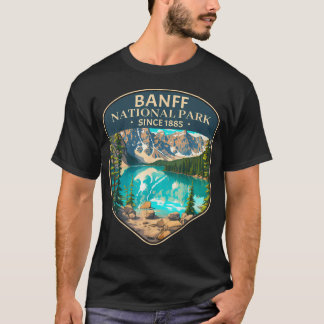 Cool Banff National Park Canada Outdoor Camping T-Shirt