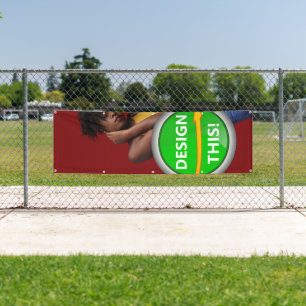 COOL! Banner - 2.5' x 8' - Outdoor w/Metal Grommet