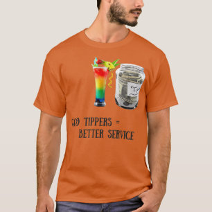 Cool BarmanBarrista Waiter Gift For Bartender T-Shirt