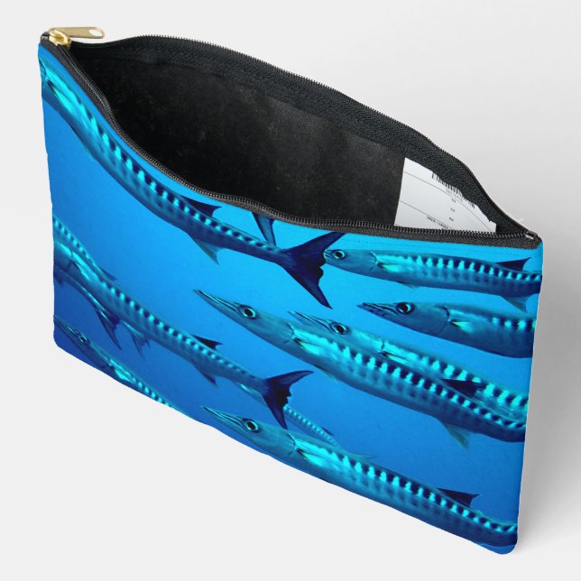 Cool Barracudas Accessory Pouch (Open)