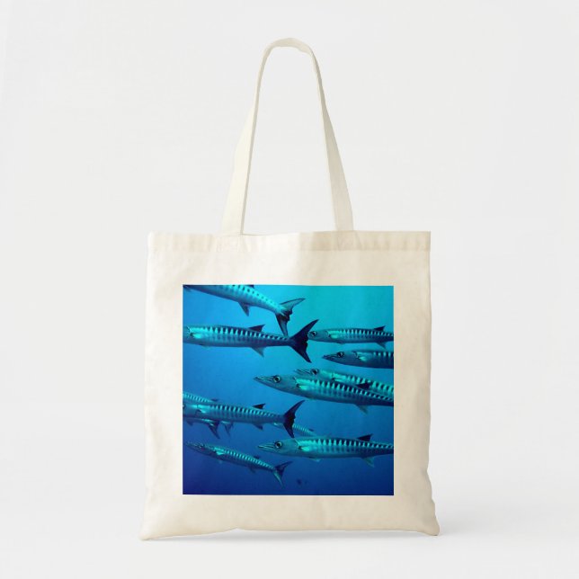 Cool Barracudas Tote Bag (Front)