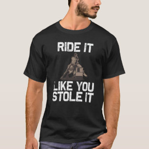 Cool Barrel Racing For Men Women Racer Cowgirl Hor T-Shirt