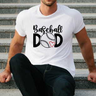 Cool Baseball Dad Sports T-Shirt