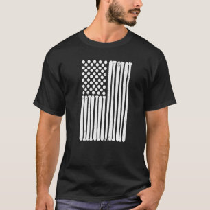 Cool Baseball For Men Women Boys USA Player US Ame T-Shirt