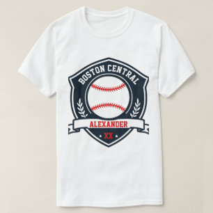 Cool Baseball Logo Personalise  T-Shirt