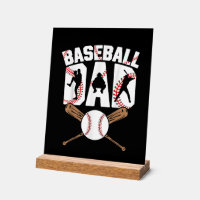 Cool Baseball Sports Dad word art