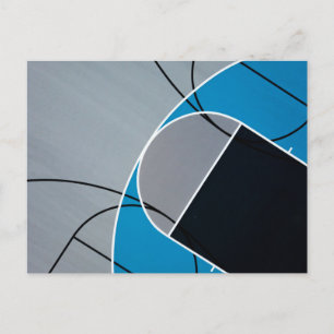 Cool Basketball Artwork Postcard