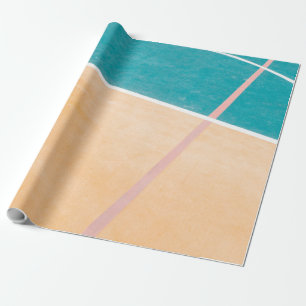 Cool Basketball Artwork Wrapping Paper