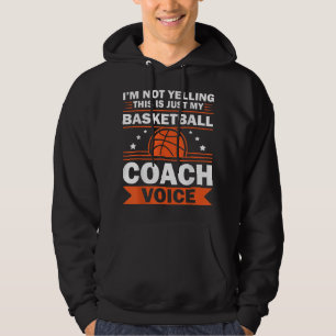 Cool Basketball Coach For Men Women Team Basketbal Hoodie