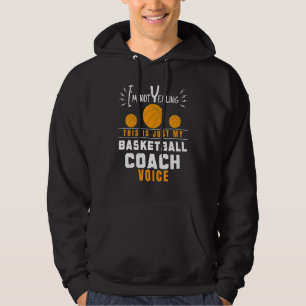 Cool Basketball Coach For Men Women Team Basketbal Hoodie