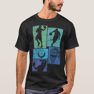 Cool Basketball Design Basketball Player Sports T-Shirt