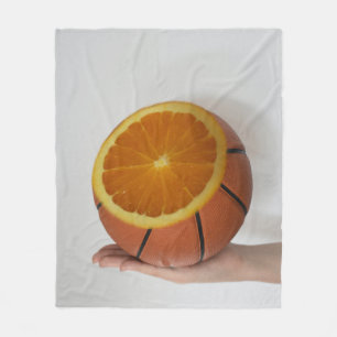 Cool Basketball Design Fleece Blanket
