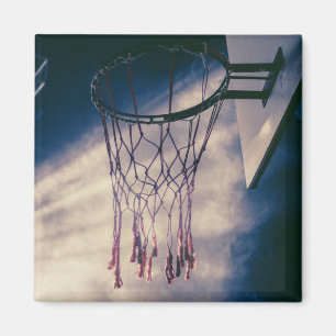 Cool Basketball Design Magnet