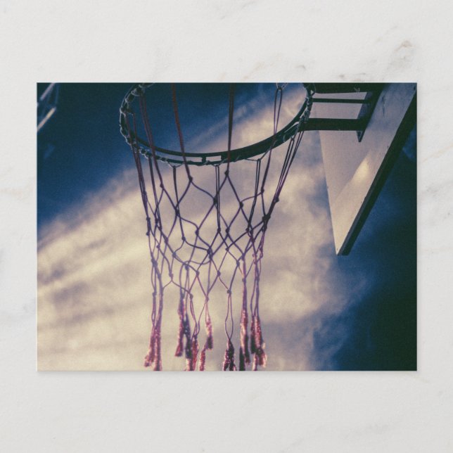 Cool Basketball Design Postcard (Front)