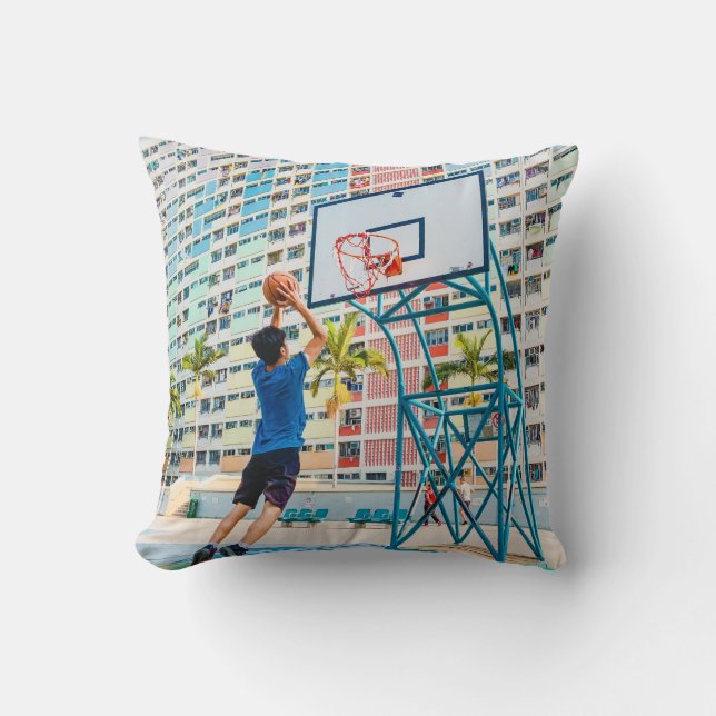 Cool Basketball Gift Cushion (Front)