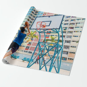Cool Basketball Gift Wrapping Paper