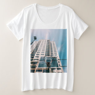 Cool Basketball Hoop Plus Size T-Shirt