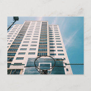 Cool Basketball Hoop Postcard