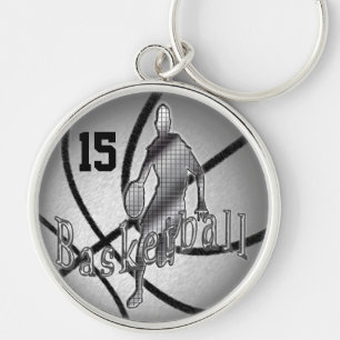 Cool Basketball Keychains Personalised NUMBER