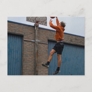 Cool Basketball Postcard