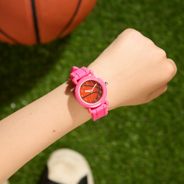 Cool Basketball sports add name girls Watch (Wrist)