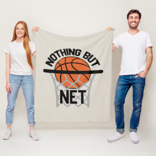 Cool Basketball sports lovers word art Fleece Blanket