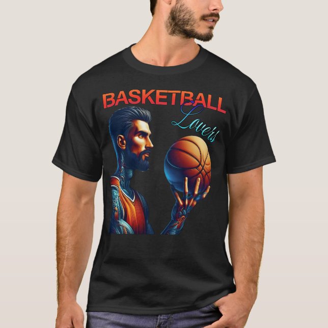 Cool Basketball T-Shirt (Front)