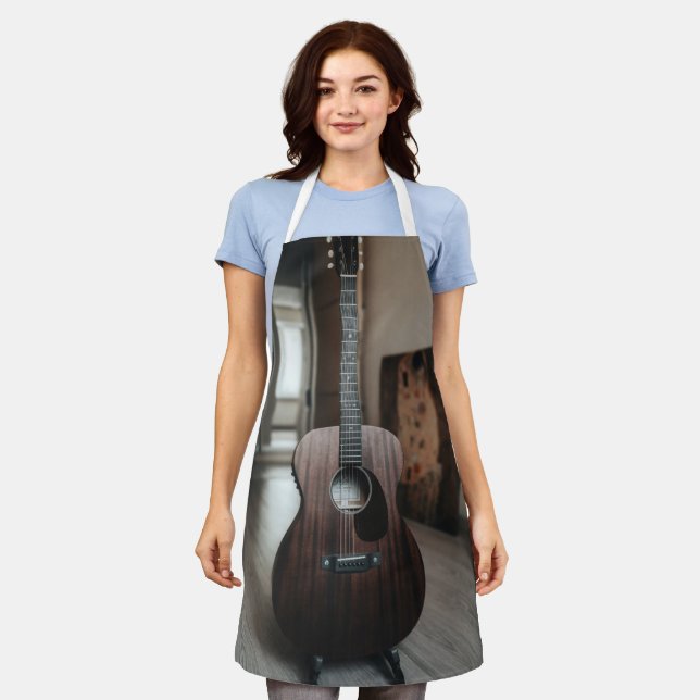 Cool Bass Guitar Apron (Worn)