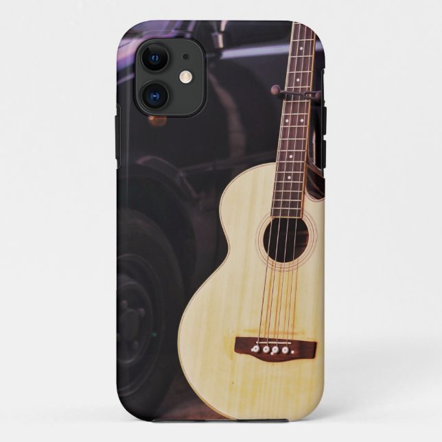 Cool Bass Guitar Case-Mate iPhone Case (Back)
