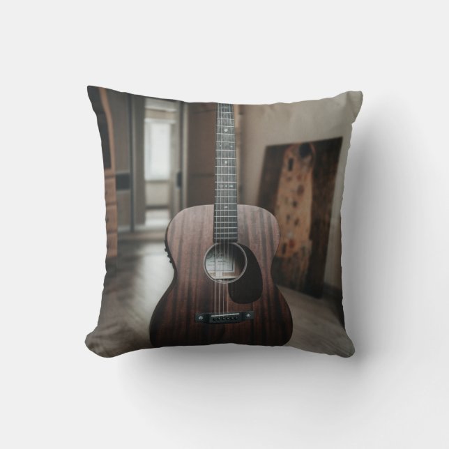 Cool Bass Guitar Cushion (Front)