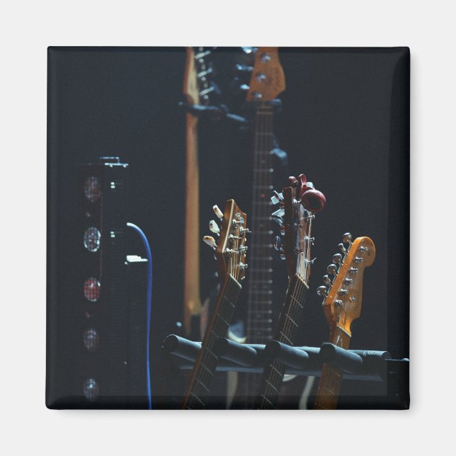 Cool Bass Guitar Magnet (Front)