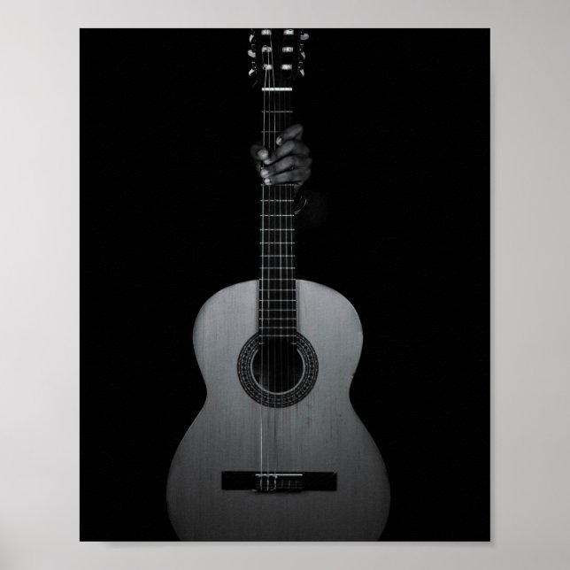 Cool Bass Guitar Poster (Front)