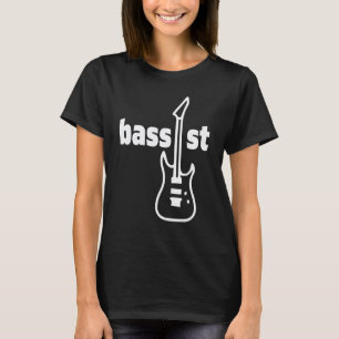 Cool Bassist Bass Guitar Player Short Scale Bass G T-Shirt