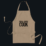Cool bbq apron for men | Real men cook<br><div class="desc">Cool bbq apron for men | Real men cook Barbecue gift for men. Cute gift idea for dad,  uncle,  grandpa etc.</div>